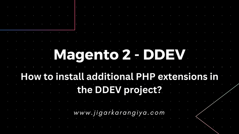 Install additional PHP extensions in the DDEV project